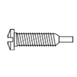 1.6 x 9.0 x 2.5 Stay-Tight Self-Tapping Silver Hinge Screw (pack of 50)