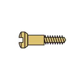 1.1 x 5.5 x 1.7 Self-Aligning Gold Nose Pad Screw (pack of 100)