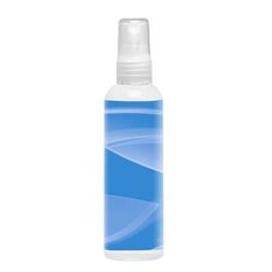 NON-IMPRINTED Blue Wave Lens Cleaner - 4 oz. (Case of 50)