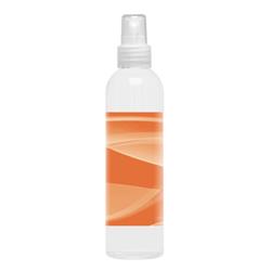 NON-IMPRINTED Orange Wave Lens Cleaner - 8 oz. (Case of 24)