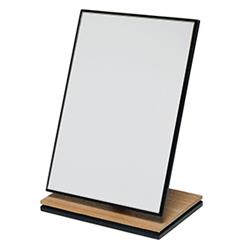 Wood Base Mirror