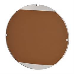 CR-39 - Brown Silver Mirror - Base Curve 4 (1 pair)