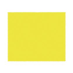 NON-IMPRINTED Yellow Basic Microfiber Cloth - Loose (100 per box) 