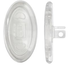 11mm Silicone Duo Pad, Oval (25 pair per vial)