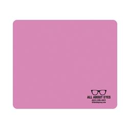 IMPRINTED Pink Premium Microfiber Cloth - Loose (100 per box / Minimum order - 5 boxes) 