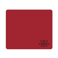 IMPRINTED Red Basic Microfiber Cloths - Loose (100 per box / Minimum order - 5 boxes)  