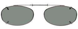 Solar 50mm Modified Rectangle Gray Polarized with Bronze Frame
