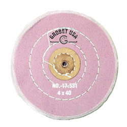Muslin Berry Buff - 4" Diameter, 40-Ply