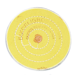 Dixcel Yellow "Treated" Buff - 6" Diameter, 50-Ply