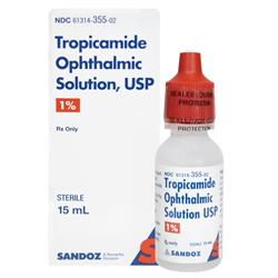 Tropicamide 1% 15mL (Sandoz)