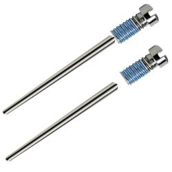 Silver Flat-Head Snapit Screws (200 screws)