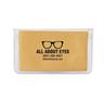 IMPRINTED Gold Basic Microfiber Cloth-In-Case (100 per box / Minimum order - 5 boxes)