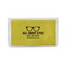 IMPRINTED Yellow Premium Microfiber Cloth-In-Case (100 per box / Minimum order - 5 boxes) 