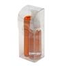 NON-IMPRINTED Orange Wave Label PVC Pouch Kits - 1 oz. (Case of 100)