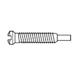 1.5 x 9.0 x 1.8 Stay-Tight Self-Tapping Silver Eyewire Screw (pack of 50)