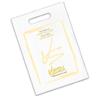 NON-IMPRINTED Vision Source White PLASTIC Bag - Large (100/box)