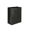 NON-IMPRINTED BLACK Small Paper Bag 6.5 W x 3.25 D x 8" H (100/box)