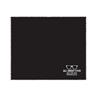 IMPRINTED Black Basic Microfiber Cloths - Loose (100 per box / Minimum order - 5 boxes)  