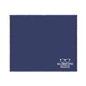 IMPRINTED Navy Basic Microfiber Cloths - Loose (100 per box / Minimum order - 5 boxes) 