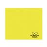 IMPRINTED Yellow Basic Microfiber Cloths - Loose (100 per box / Minimum order - 5 boxes) 