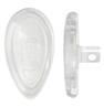 17mm Silicone Duo Pad, Teardrop (25 pair per vial)