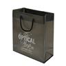 IMPRINTED BLACK Frosted Bags - Medium 8 W x 4 D x 10 "D (100/box | Minimum order - 5 boxes)