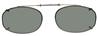 Solar 44mm Low Rectangle Gray Polarized with Gunmetal Frame