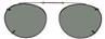 Solar 46mm Oval Gray Polarized with Gunmetal Frame