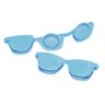 Sunglass-shaped Flatpack, Blue 100/bag