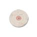 Dixcel Unbleached Muslin Buff - 3" Diameter, 35-Ply