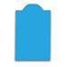 OptiSource Blue Rectangle (No Hole)